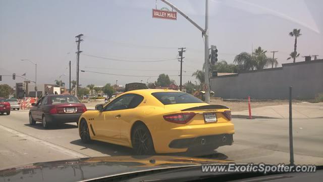 Maserati GranTurismo spotted in El Monte, California