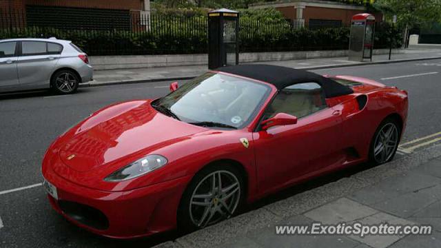 Ferrari F430 spotted in London, United Kingdom