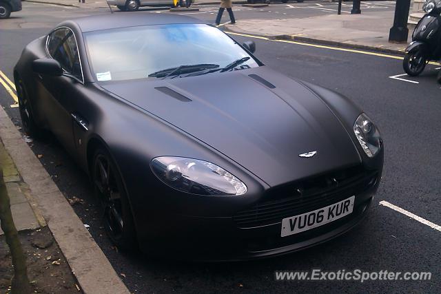 Aston Martin Vantage spotted in London, United Kingdom