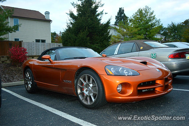 Dodge Viper spotted in Cincinnati, Ohio