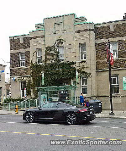 Audi R8 spotted in Toronto, Canada