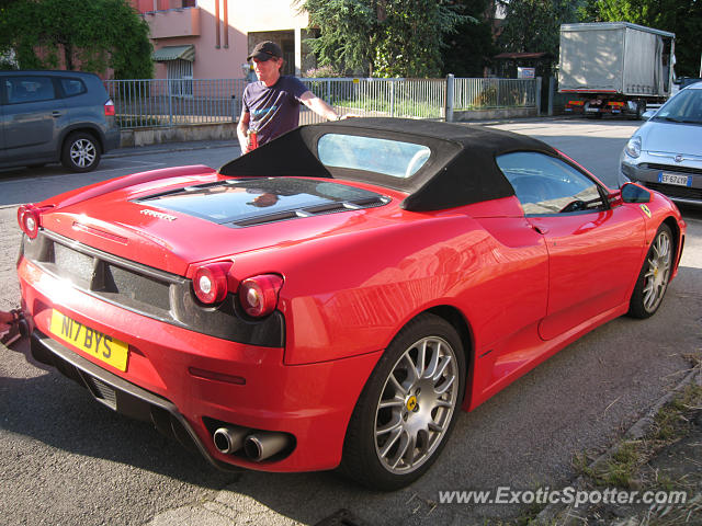 Ferrari F430 spotted in Sant'Agata Bo, Italy