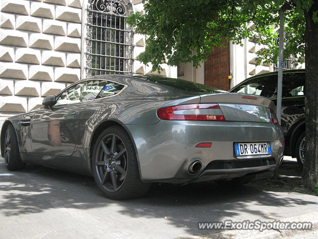 Aston Martin Vantage spotted in Milano, Italy