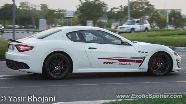 Maserati GranTurismo spotted in Dubai, United Arab Emirates