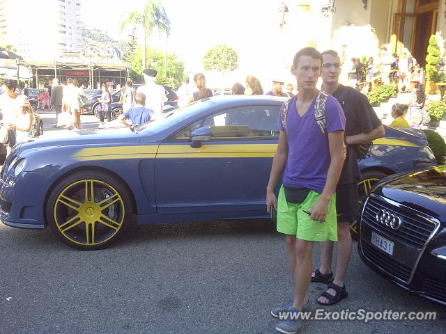 Bentley Continental spotted in Monaco, Monaco