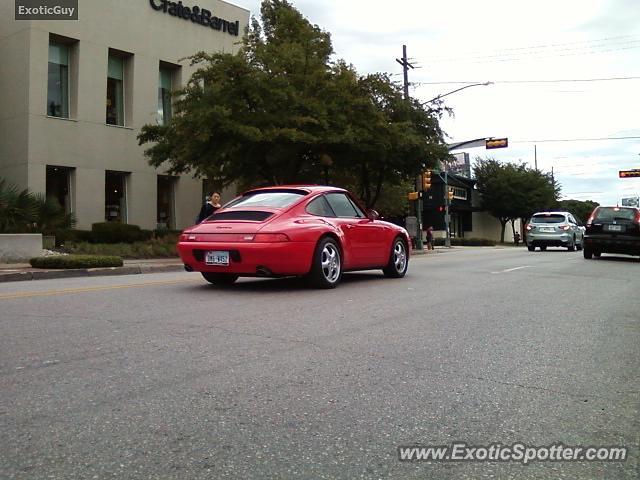 Porsche 911 spotted in Dallas, Texas