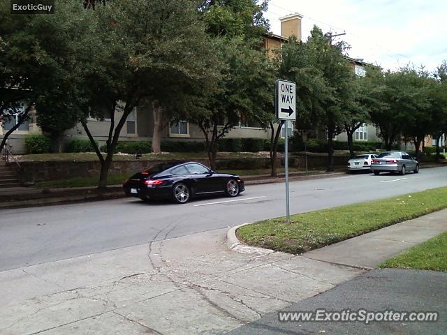 Porsche 911 spotted in Dallas, Texas