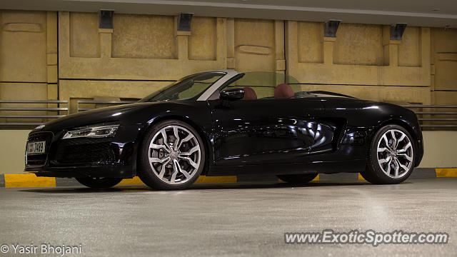 Audi R8 spotted in Dubai, United Arab Emirates