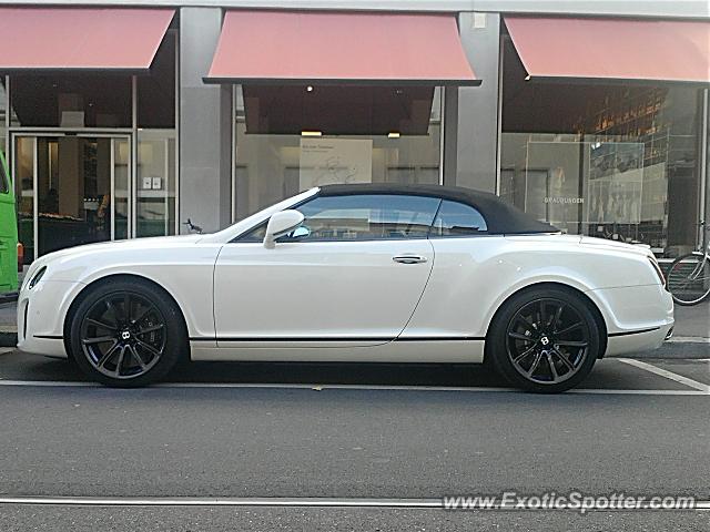 Bentley Continental spotted in Bern, Switzerland