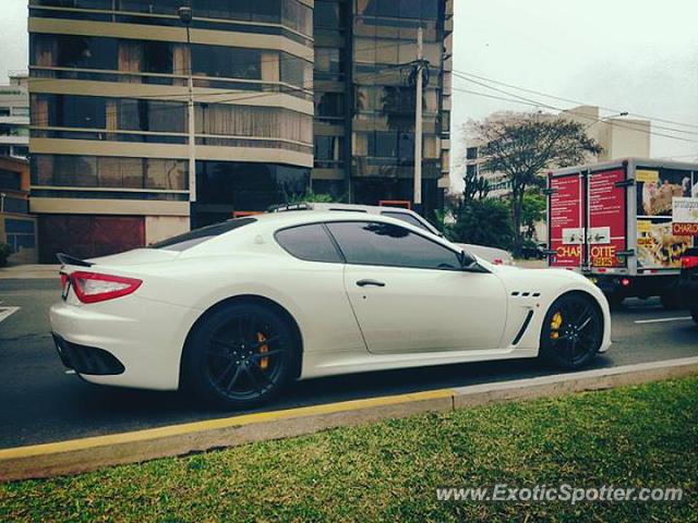 Maserati GranTurismo spotted in Lima, Peru