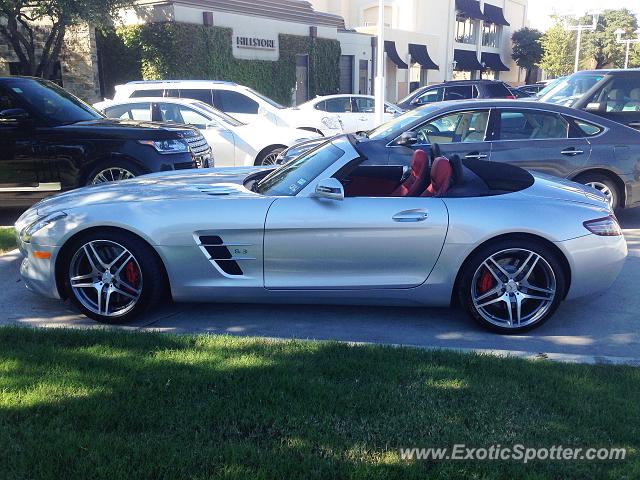 Mercedes SLS AMG spotted in Dallas, Texas