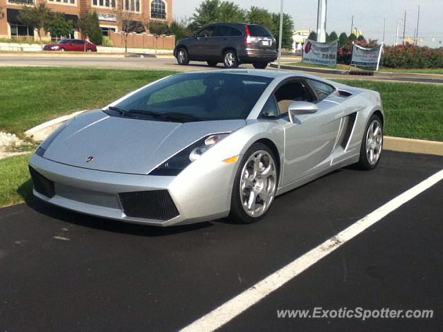 Lamborghini Gallardo spotted in Indianapolis, Indiana