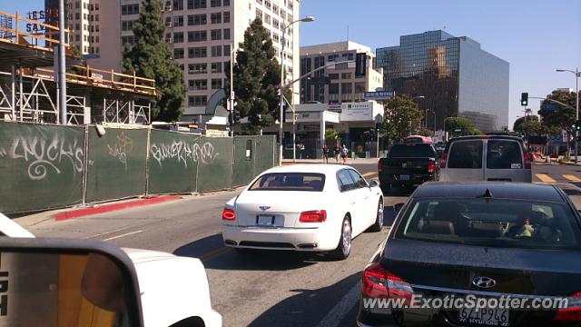 Bentley Continental spotted in Los Angeles, California