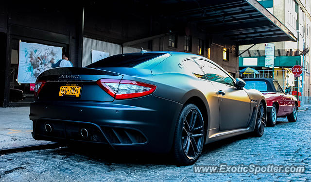 Maserati GranTurismo spotted in New York, New York