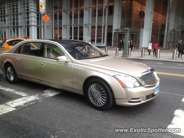 Mercedes Maybach spotted in New York, New York