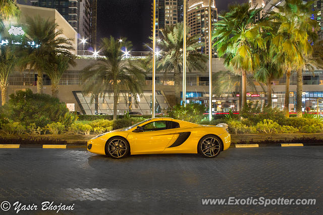 Mclaren MP4-12C spotted in Dubai, United Arab Emirates