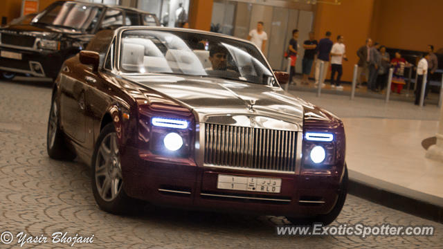 Rolls Royce Phantom spotted in Dubai, United Arab Emirates