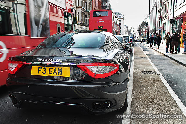 Maserati GranTurismo spotted in London, United Kingdom