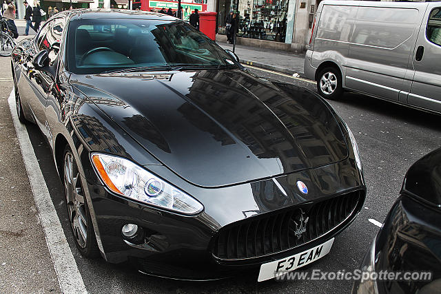 Maserati GranTurismo spotted in London, United Kingdom