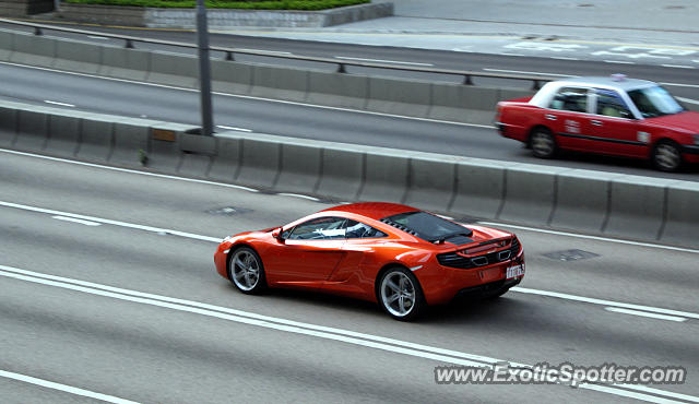 Mclaren MP4-12C spotted in Hong Kong, China