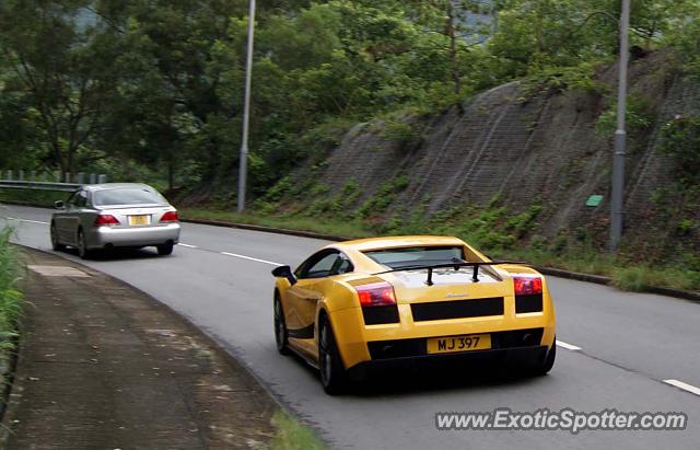 Lamborghini Gallardo spotted in Hong Kong, China