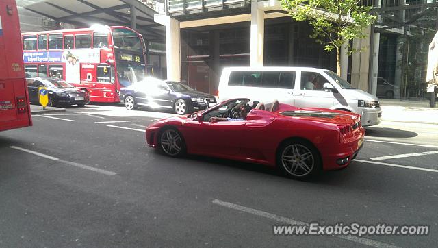 Ferrari F430 spotted in London, United Kingdom