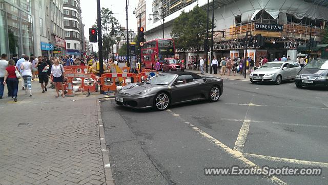 Ferrari F430 spotted in London, United Kingdom