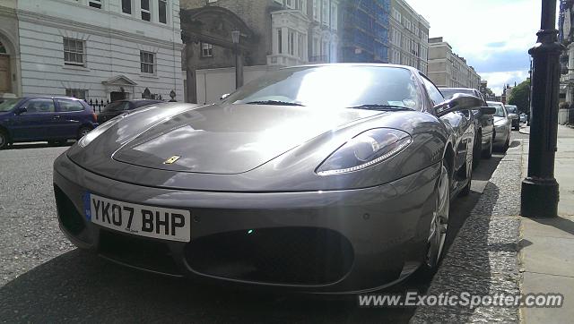 Ferrari F430 spotted in London, United Kingdom