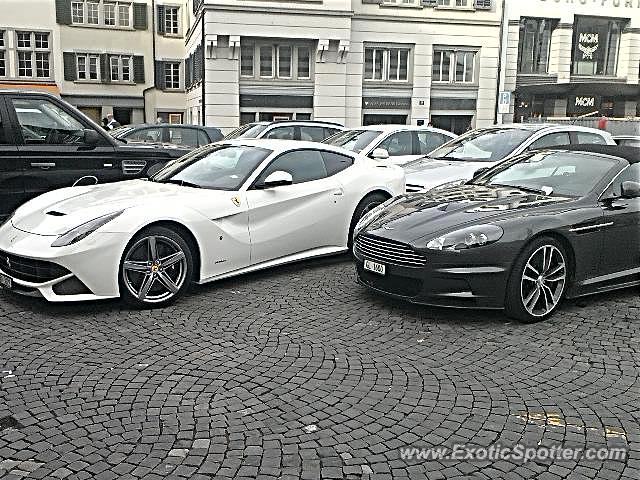 Ferrari F12 spotted in Zurich, Switzerland