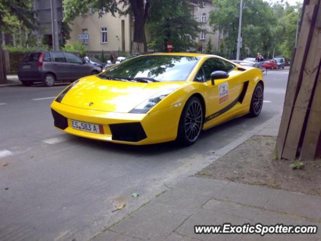 Lamborghini Gallardo spotted in Sopot, Poland