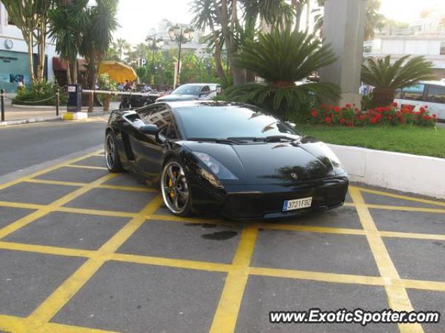 Lamborghini Gallardo spotted in Puerto Banus, Spain