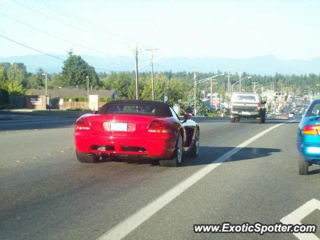 Dodge Viper spotted in Everett, Washington