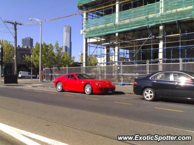 Ferrari 599GTB spotted in Melbourne, Australia