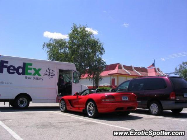 Dodge Viper spotted in East Lyme, Connecticut