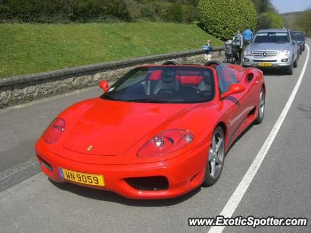 Ferrari 360 Modena spotted in Remich, Luxembourg