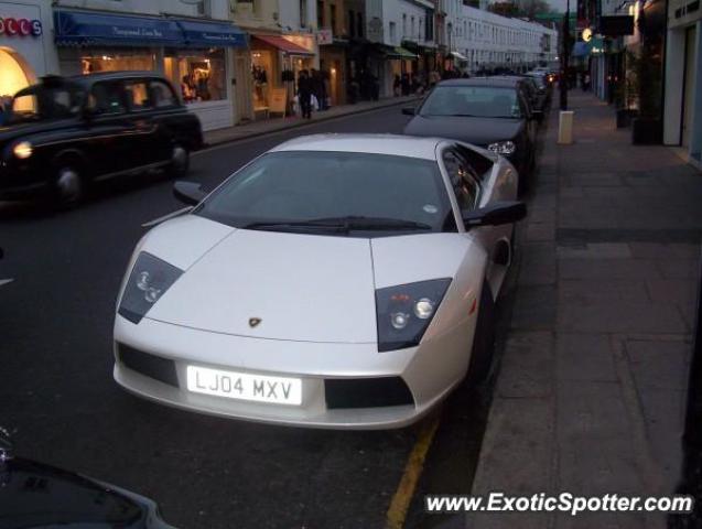 Lamborghini Murcielago spotted in London, United Kingdom