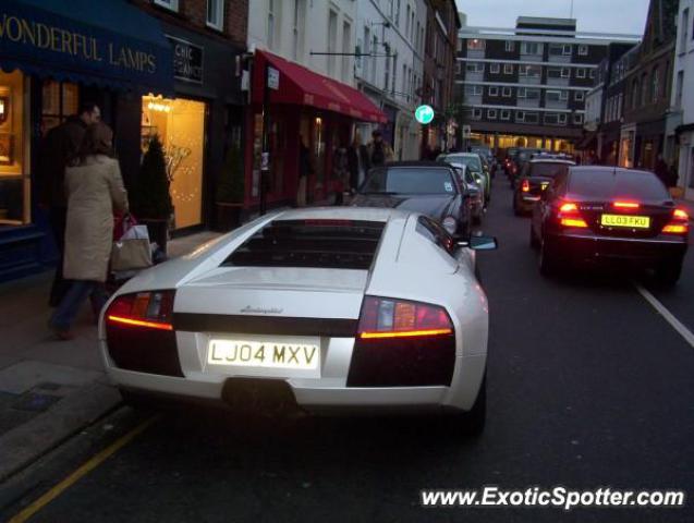 Lamborghini Murcielago spotted in London, United Kingdom