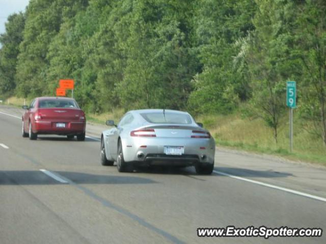 Aston Martin Vantage spotted in Brighton, Michigan