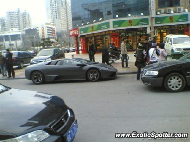 Lamborghini Murcielago spotted in Fuqing, China