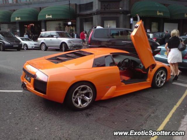 Lamborghini Murcielago spotted in London, United Kingdom