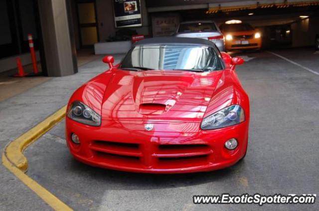 Dodge Viper spotted in Vancouver, Canada