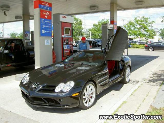 Mercedes SLR spotted in Toronto, Canada