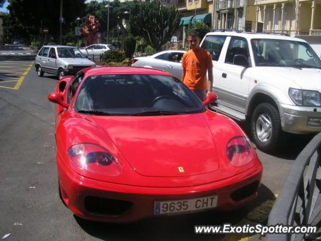 Ferrari 360 Modena spotted in Tenerife, Spain