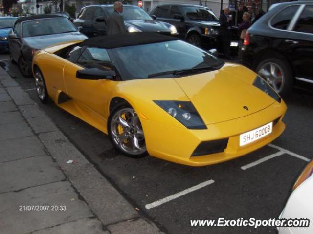 Lamborghini Murcielago spotted in London, United Kingdom