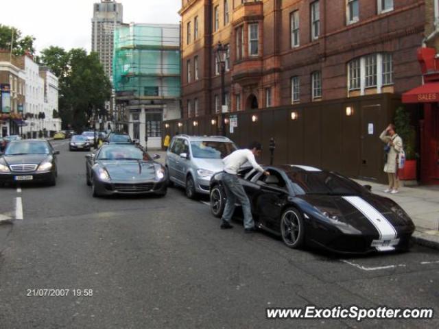 Ferrari 599GTB spotted in London, United Kingdom