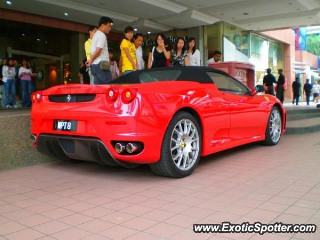 Ferrari F430 spotted in Kuala Lumpur, Malaysia