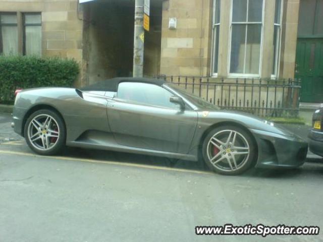 Ferrari F430 spotted in Glasgow, United Kingdom