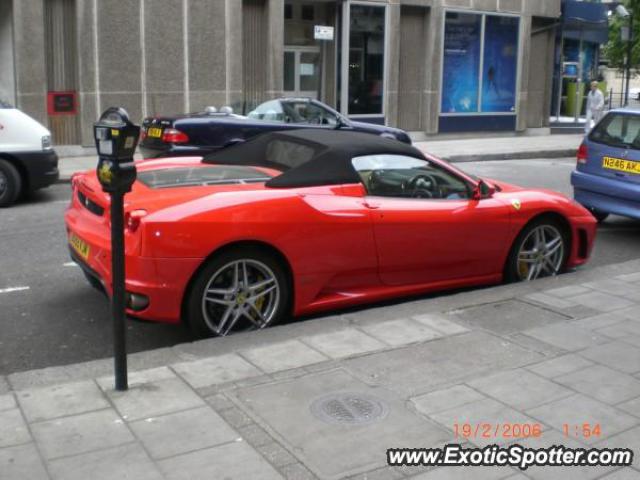 Ferrari F430 spotted in London, United Kingdom