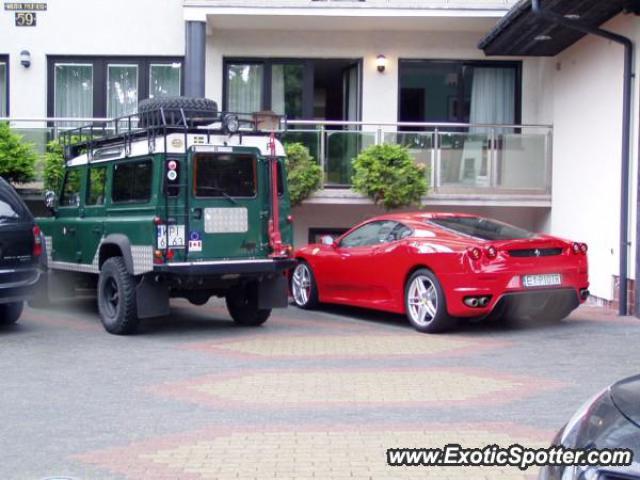 Ferrari F430 spotted in Jurata, Poland