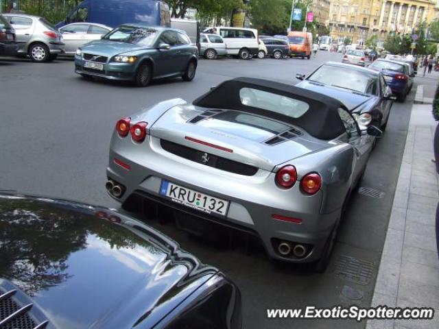 Ferrari F430 spotted in Budapest, Hungary